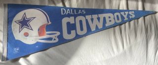 Dallas Cowboys Football Pennant 1960 