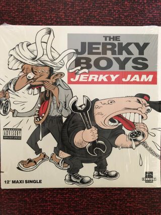 The Jerky Boys Jerky Jam Rare 12” Lp Single With Remixes Electronica Club Dance