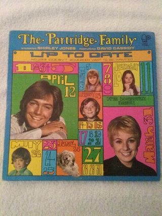 The Partridge Family Up To Date 1971 Bell Records Vinyl Record Lp Bell 6059 Rare