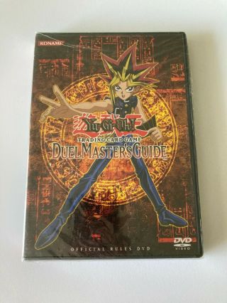 Yu - Gi - Oh Duel Masters Guide Dvd,  Learn To Play,  1996 Vintage Rare