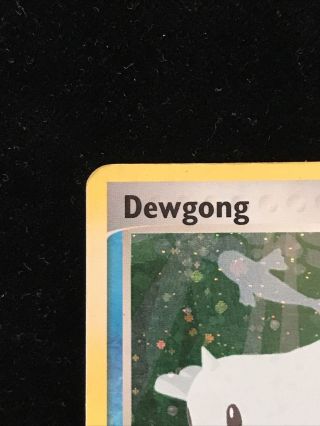 dewgong 3/112 Pokémon 2004 Green Leaf Holo Rare 3
