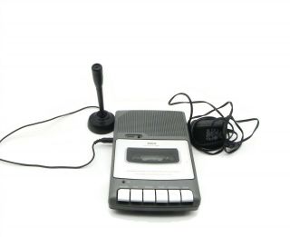 Vintage Rca Portable Cassette Recorder Player W/external Microphone Rp3503 - B