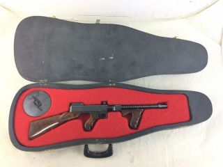 Violin Cased 1:2 Scale Thompson Submachine Gun Tommy Gun Miniature