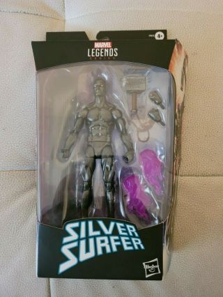 Hasbro Marvel Legends Series - Silver Surfer With Mjolnir 6in.  Action Figure