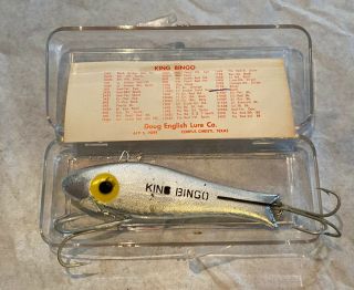 Doug English King Bingo lure 21KB - Vintage Texas Fishing Lure 2