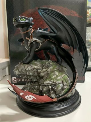 How To Train Your Dragon Toothless Statue By Sideshow Collectibles