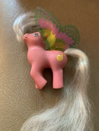 Vintage My Little Pony G1 Lady Flutter Summer Wing Ponies Mlp 80s 1988 1980s