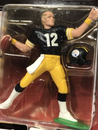 1995 Terry Bradshaw Pittsburgh Steelers Nfl Starting Lineup Action Figure,  Card