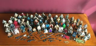 Vintage Star Wars.  First 77.  Afa.  Blue Snaggletooth.  79 Different Figures Total