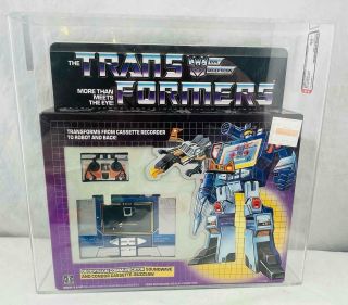 Transformers G1 1984 Afa 80,  Soundwave Misb 80/85/85