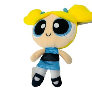 Powerpuff Girls Plush Blonde Doll Bubbles By Spin Master 7 " Stuffed Toy