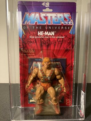 Rare Vintage 1981 8 Back He - Man W/out Text Afa