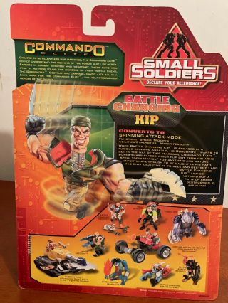 KENNER SMALL SOLDIERS,  Battle Changing Kip Killigan Ultra Rare, 4