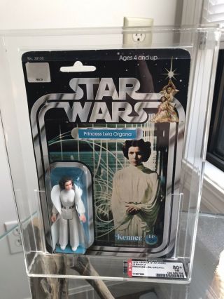 Princess Leia Organa Star Wars 12 Back A 1978 Afa 80,  Kenner Figure 80 - 85 - 85