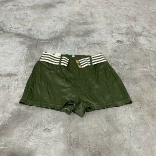60s 70s Vintage Green Jantzen Girls Shorts Size S