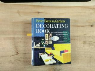 Better Homes & Gardens Decorating Book,  (vntg/hc/1961/binder) - Style Ideas