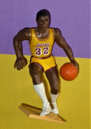 1991 Magic Johnson Los Angeles Lakers 32 Starting Lineup Earvin Basketball Hof