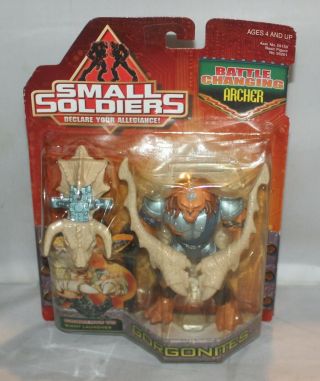 Rare 1998 Small Soldiers Battle Changing Archer Gorgonite Kenner Moc