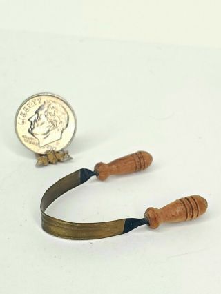 Vintage Igma Artisan Horse Shedding Brush 1:12 Dollhouse Miniature Tack Supplies