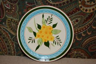 Vintage Stangl Pottery Country Garden Plate 6.  25 " Hand Painted Made In Usa