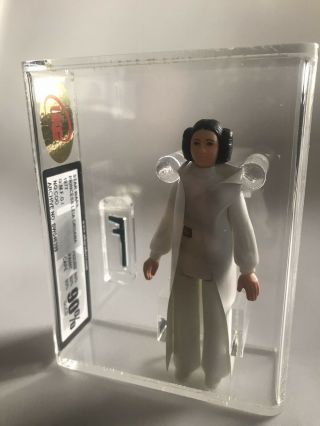 Princess Leia Organa UKG 90/90/90 graded vintage Star Wars figure,  gold ukg afa 2