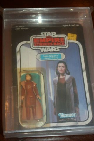 Kenner Star Wars Graded Afa 80 Princess Leia Bespin Gown Rare 41 Back D Neck