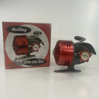Vintage Holiday Closed Face Spin - Cast Reel No.  64 - 253 Ca