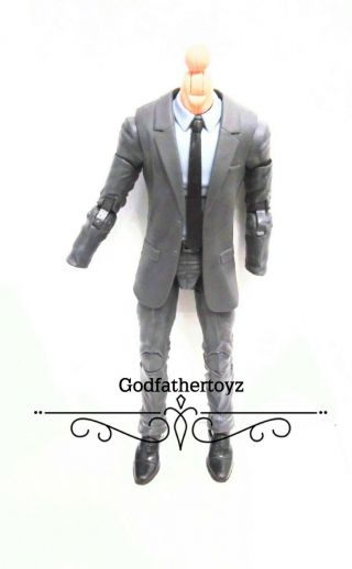 Marvel Legends Male Grey Suit Body Only For Custom Fodder