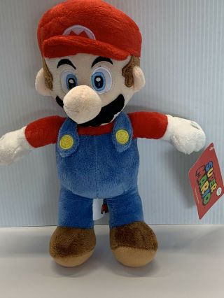 Mario Brothers Plush Doll Stuffed Animal Figure Toy 10 " Cute Soft Nwts