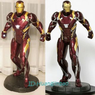 The Avenger Iron Man Mk46 1/2 Scale Statue Painted Model Led Light