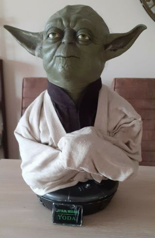 Sideshow Collectables,  Life Size Bust Star Wars,  Yoda Jedi Master