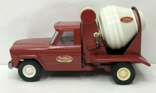 Vintage 1964 Tonka Jeep Cement Mixer Truck 52110 Heavy Duty Metal Toy