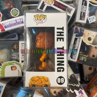 Funko Pop！Marvel The Thing 09 Rare Vaulted Retired Vinyl “MINT” With Protector 2