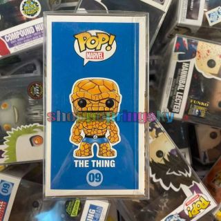 Funko Pop！Marvel The Thing 09 Rare Vaulted Retired Vinyl “MINT” With Protector 3