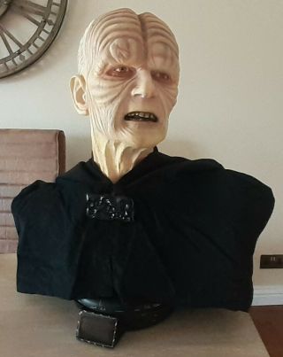 Sideshow Collectables,  Life Size Bust Star Wars,  Emperor Palpatine Darth Sidious 2