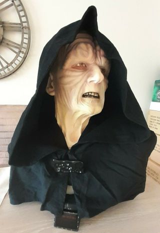 Sideshow Collectables,  Life Size Bust Star Wars,  Emperor Palpatine Darth Sidious 6