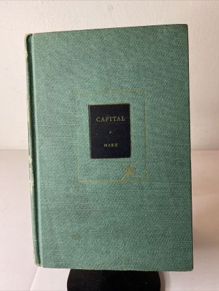 Karl Marx Capital The Communist Manifesto Vintage Modern Library 1932