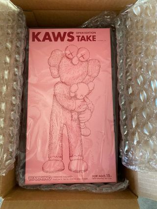 Kaws Take Pink Figure
