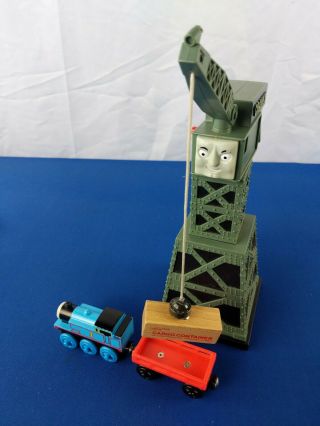 Take And Play Cranky Crane And Wooden Thomas And Cargo Car