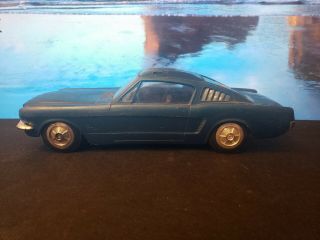 Vintage Processed Plastics Ford Mustang Fastback State Police Car Toy Muscle Car
