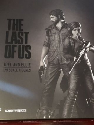 The Last Of Us Joel and Ellie 1/9 Scale Figure Statue 3