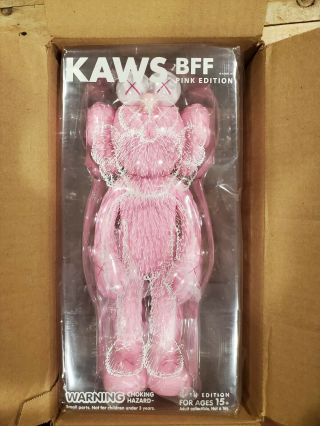 Kaws Bff Pink Companion 100 Authentic