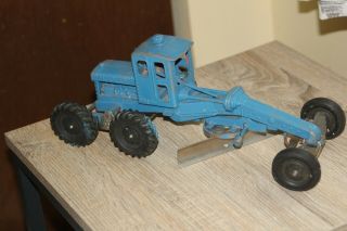 Vintage Hubley,  Old Grader,  Tractor Toy,  Diesel Die Cast,   Look
