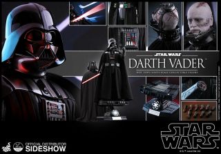 Dhl 1/4 Hot Toys Qs013 Star Wars Return Of The Jedi Darth Vader 19.  5 " Figure