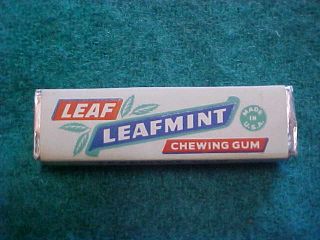Vintage Leaf Leafmint Chewing Gum Full 5 Stick Pack American Chicago