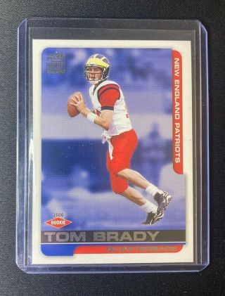 Tom Brady 2000 Pacific Paramount Rookie Card 138 Sp