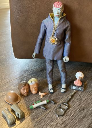 Vintage Ideal Captain Action Dr Evil With Disguises & Weapons 1966 Awesome”l@@k”