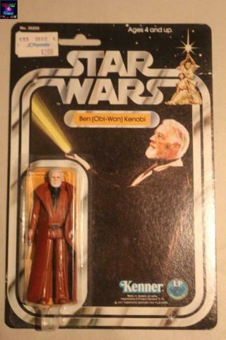 Star Wars Ben (obi - Wan) Kenobi 1977 Vintage Star Wars 12 Back