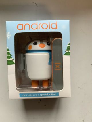 Rare Android Google Glass Andrew Bell Mini Collectible Special Edition Penguin