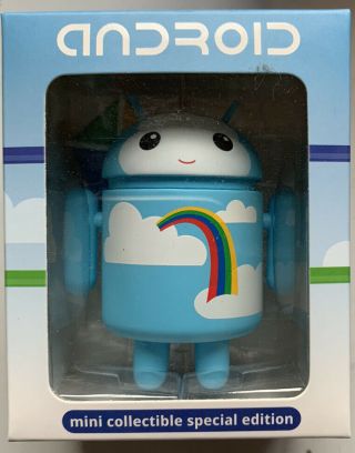 Very Rare Google Cloud Platform Android Mini Collectible Figure Special Edition